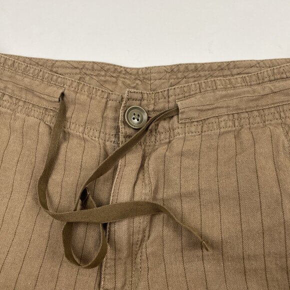 Eddie Bauer Linen Blend Bermuda Shorts Women’s 6 Tall Walking Hiking Casual - Picture 7 of 7